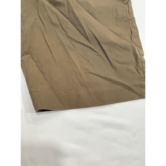 Marc by Marc Jacobs Mens Shorts Size 28 Olive Green Twill Flat Front 8" Inseam - Picture 12 of 12